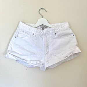 Forever21 white Jeans shorts